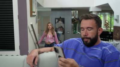 Bubble butt college babe Lucky Anne fucks friend's dad for book money