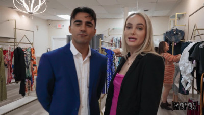Shopping Makes Athena Horny