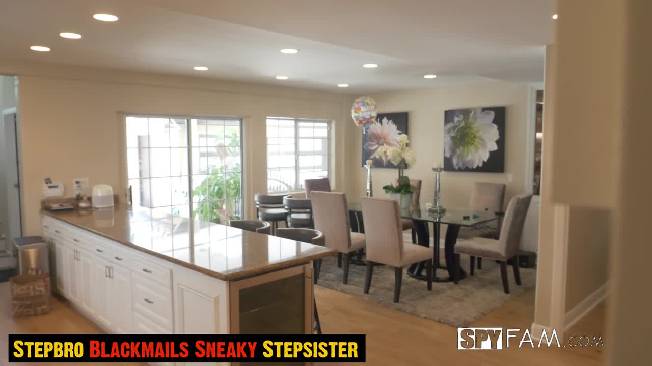 Sophia Lux in Stepbro catches his stepsister sneaking into the house and blackmails her. (11:48) | ePornFresh.