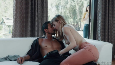 Ivy Wolfe in Ginny (Ivy Wolfe), ever the savvy young businesswoman, willingly offers up her virginity in exchange for an additional two million dollars on her record deal