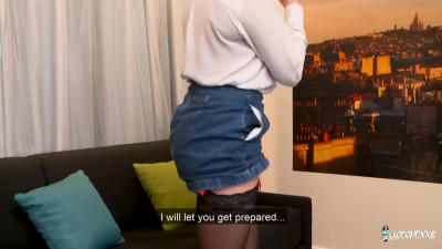 Julie Holly in Mickael Cheritto and Rick Angel split up European mature Julie Holly in a hardcore threeway.