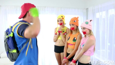 Daisy Chainz, Haley Reed, Jaye Summers in Poke Man Foursome