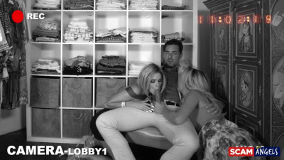 Emma Hix, Carmen Caliente in Emma Hix and Carmen Caliente work in a high end clothing shop and see handsome rich men all the time getting mistreated by their wives. Lucky Ryan Driller gets chosen for 