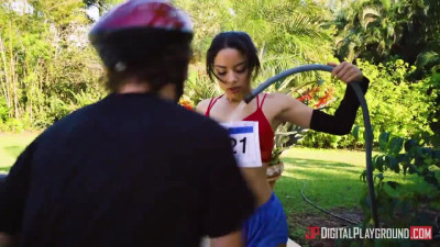 Maya Bijou in There are few things as physically challenging as training for a marathon, but with coach Robby Echo helping her along, Maya Bijou is ready to give it her best shot