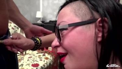 PD Elena in Alt Italian swinger craves a kinky anal session with a happy facial ending