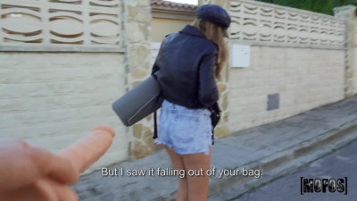 Excuse Me, You Dropped Your Huge Dildo!