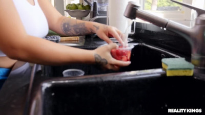 Big Tits Tokyo Fucked By The Fridge