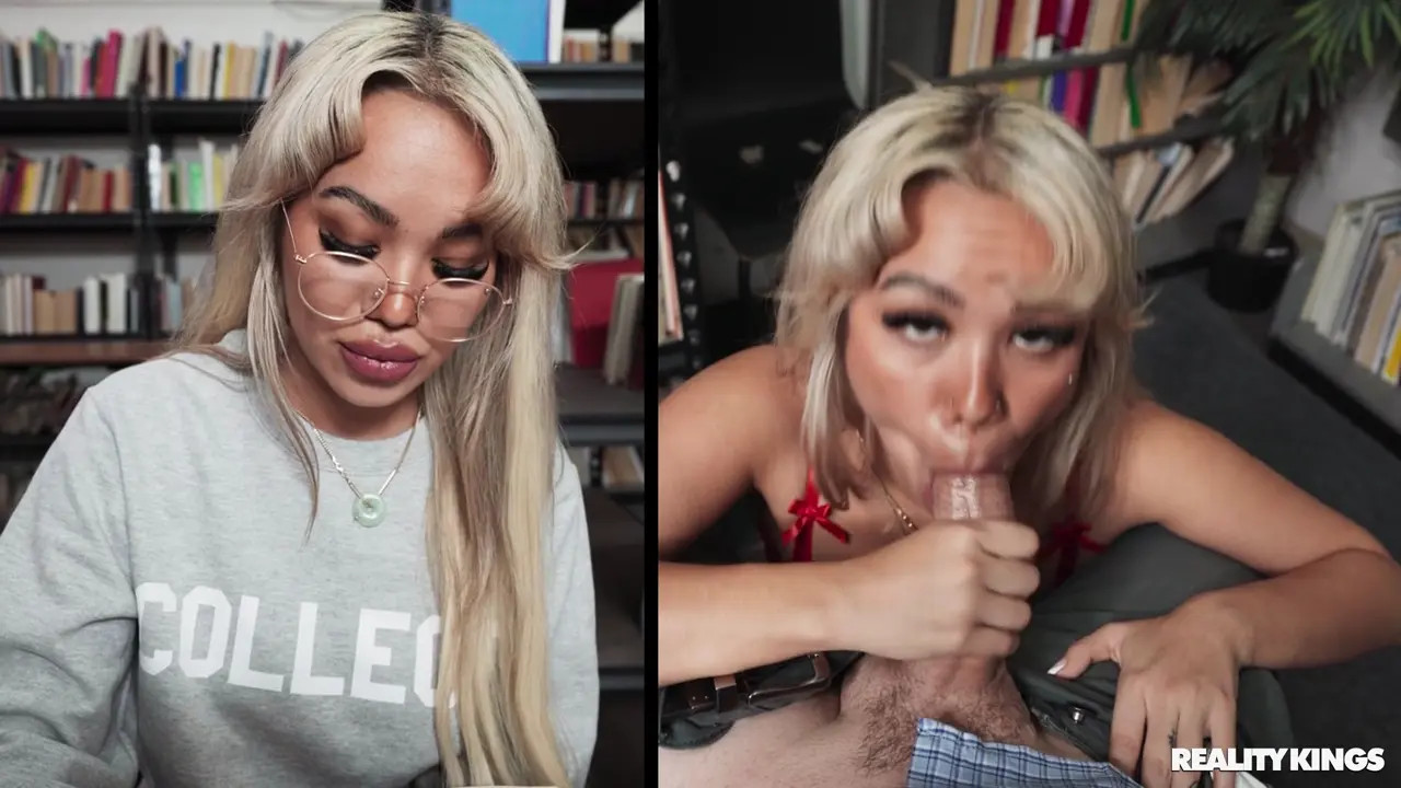 Sneaky Couple Library Fuck Sesh (34:49) | ePornFresh.