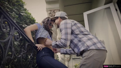 Her First Creampie!