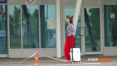 Tempting Tourist Baby Doll Takes A DP Slamming From Strangers