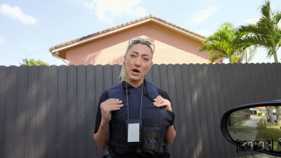 Hot and Hungry Cop