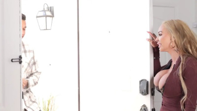 Big dick stud can't suppress his urge to fuck his girlfriend's big titty friend Danae Mari