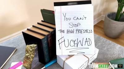 If This Brat Wants to Graduate, She Has to Suck Three Dicks