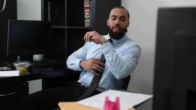 When the office is empty Amari Anne loves to get wild with her co-worker