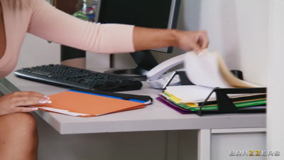 Showing Her Secretary Who's Boss