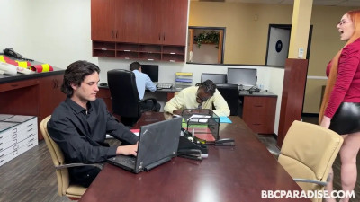 Their Horny Boss Needed a BBC to Calm Down