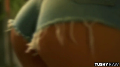 Anal-Curious Blonde Gets Ass Stretched Out