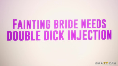 Fainting Bride Needs Double Dick Injection