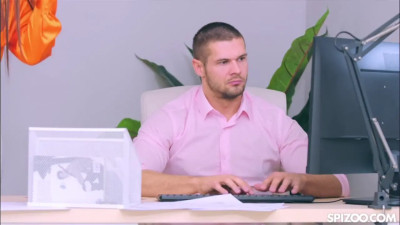 Slutty Secretary Cindy Shine Recieves Hardcore Fucking and Warm Facial