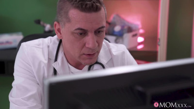 Sexy patient cures doctor limp dick