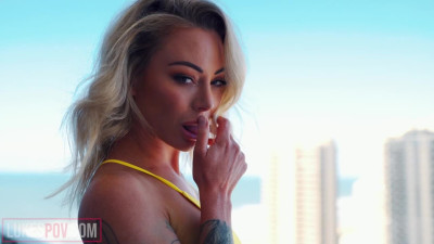 Isabelle Deltore Gets A Facial