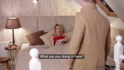 Blonde teen fucks total stranger