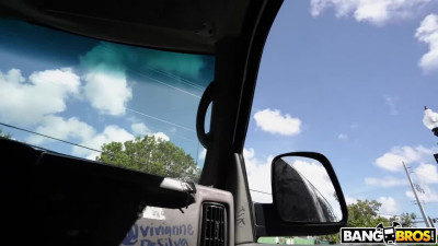 Hot Yoga Student Banged in Bus