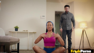 Stepdad Gets Kira Noir Soaking Wet