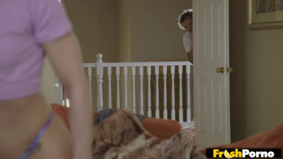 Caught by my stepsister 3 Scene 1 with Spencer Bradley, Robby Echo | DogHouseDigital