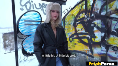 First Czech cock for French teen with Chloe Chevalier, Martin Gun | Public Agent