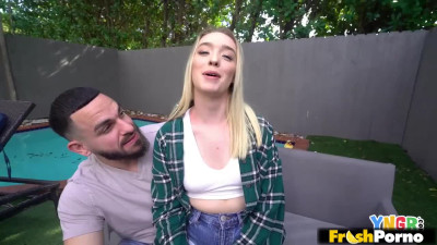 Teen Takes A Fat Cock Up Her Snatch with Juliette Mint | Bang