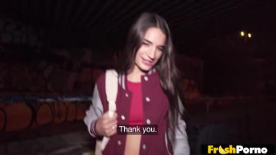 This French Girl is Crazy with Candie Luciani, Martin Gun | PublicAgent