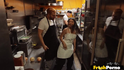 I Ain't No Fuckin' Dishwasher with Violet Gems, Victor Ray, Michael Dangalow, Cory Marco, Soi Steel | Mofos February 1, 2023