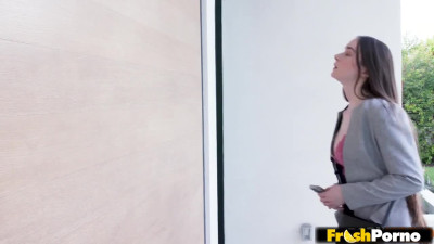 PornWorld - Gets Ass Slammed To Gain New Client For Daddy with Hazel Moore, Damon Dice (01/22/23)