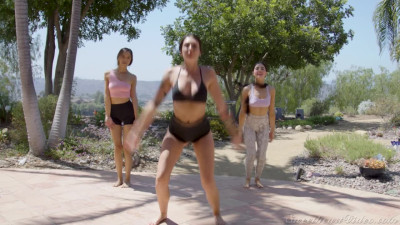 Lesbian Threesomes Scene 1