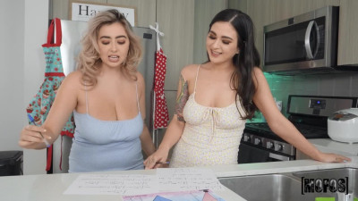 Two Girls Plus One Guy Equals Threesome