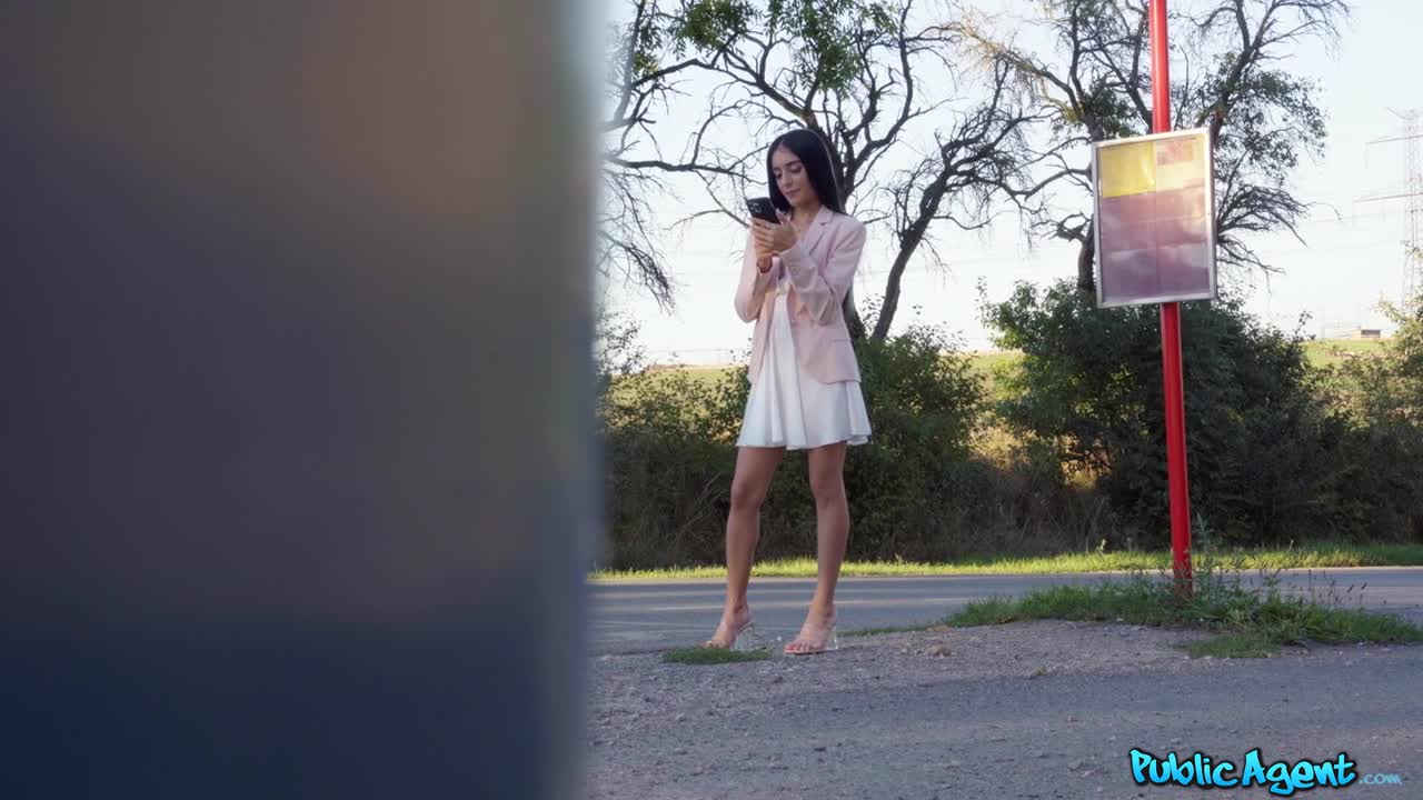 Skinny Russian bus stop pickup (25:56) | ePornFresh.