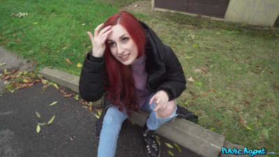 Tattoo Redhead Rides for Cash