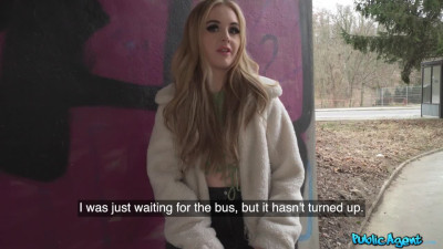 Blonde Brit Fucked in Public