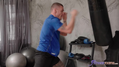 Horny girls want fighter's big dick