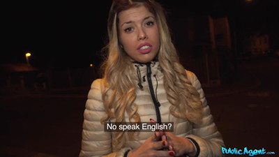 Lost Spanish Babe Fucked in Garage