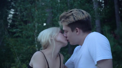 A Romantic Picnic with a Blonde Ended with a Blowjob! 4K